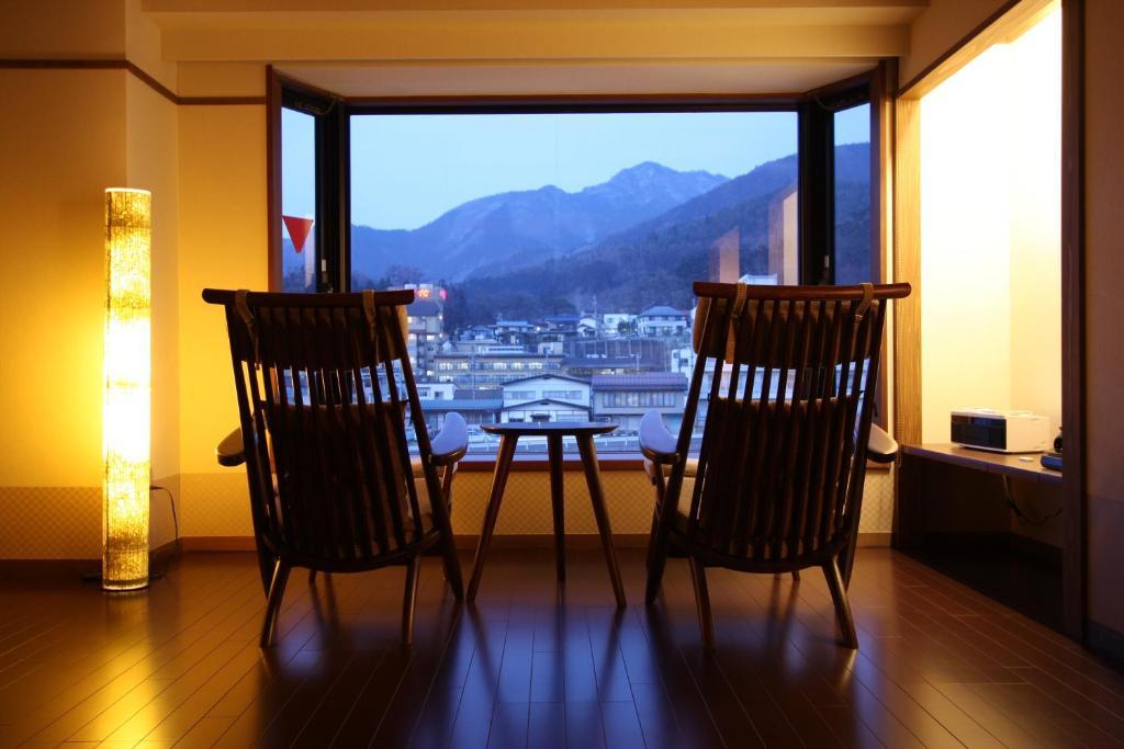 Aburaya Tousen Hotell Yamanouchi  Exteriör bild